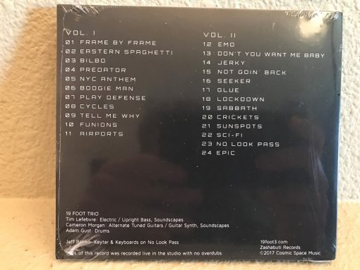 19 FOOT TRIO - Into The Cosmos Vol I & II - NEW 2 CD SET - Lefebvre Morgan Gust - Image 3