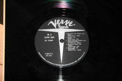 Cal Tjader and his Sextet In a Latin Bag LP NM EX 1961 VERVE !PROMO! LATIN  JAZZ - Image 5