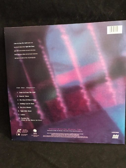 Joni Mitchell Come In From The Cold LaserDisc SUPER RARE Geffen1991 - Image 3