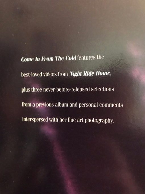 Joni Mitchell Come In From The Cold LaserDisc SUPER RARE Geffen1991 - Image 4