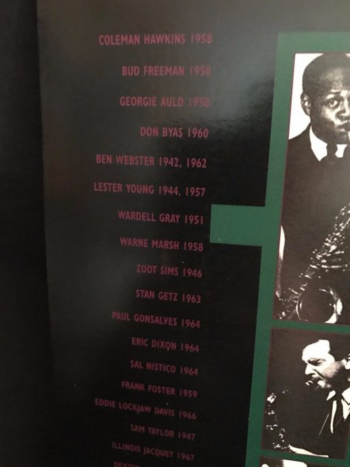 TENOR TITANS LaserDisc Marsalis Coltrane Shorter Gray Zoot Byas Getz Shepp Sonny JAZZ Laser Disc - Image 6