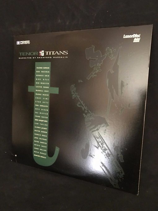 TENOR TITANS LaserDisc Marsalis Coltrane Shorter Gray Zoot Byas Getz Shepp Sonny JAZZ Laser Disc