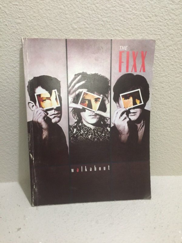 The Fixx - Walkabout VINTAGE 1986 SONGBOOK SHEET MUSIC Music Chords Lyrics 80's