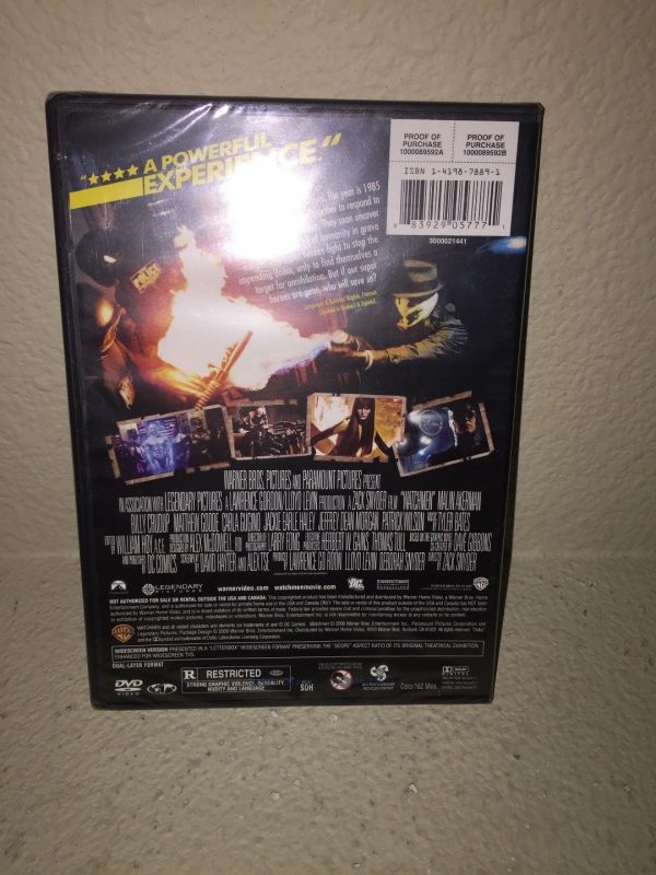 Watchmen - Widescreen Edition DVD - NEW SEALED / Billy CRUDUP / DC COMICS - Image 3