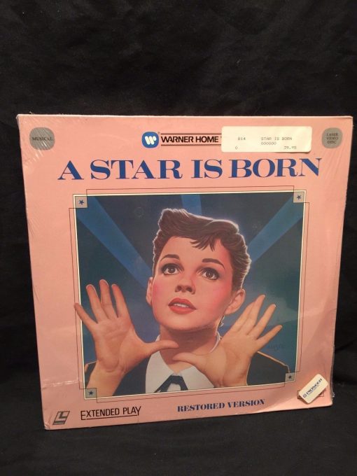 SEALED A Star Is Born LASERDISC Restored Version 1984 Judy Garland James Mason
