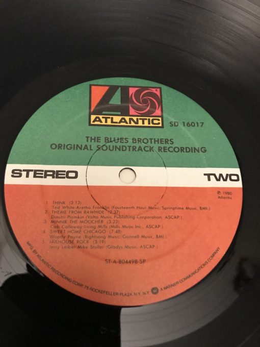 The Blues Brothers Soundtrack LP NM 1980 Soul Funk R&B Blues Rock Belushi - Image 4