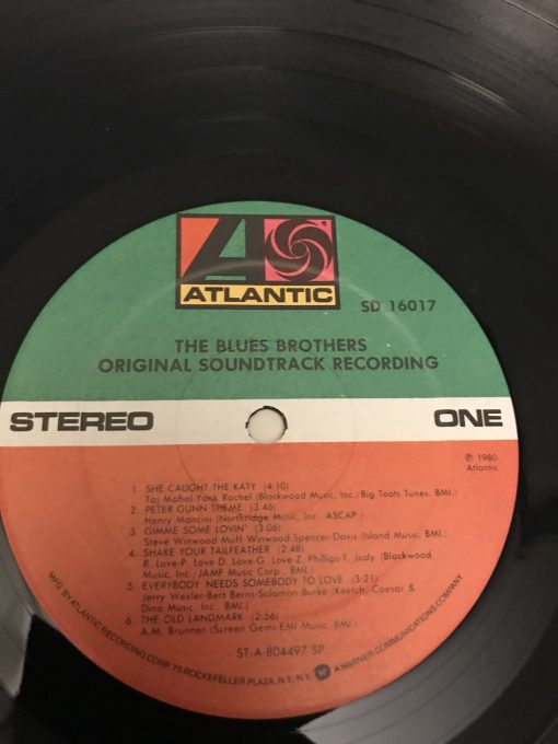 The Blues Brothers Soundtrack LP NM 1980 Soul Funk R&B Blues Rock Belushi - Image 5
