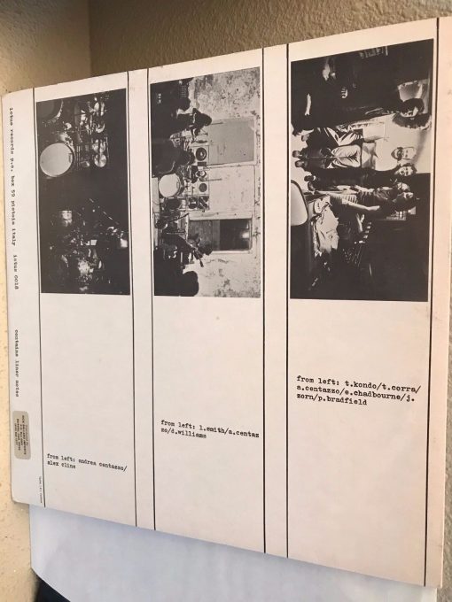 Andrea Centazzo - U.S.A. Concerts LP EX 1st Pr '78 Ictus Zorn Cline Improv Jazz - Image 5