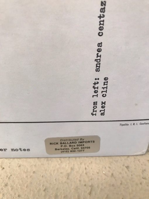 Andrea Centazzo - U.S.A. Concerts LP EX 1st Pr '78 Ictus Zorn Cline Improv Jazz - Image 6