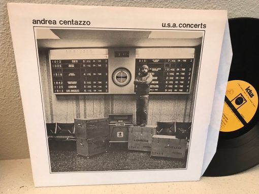 Andrea Centazzo - U.S.A. Concerts LP EX 1st Pr '78 Ictus Zorn Cline Improv Jazz