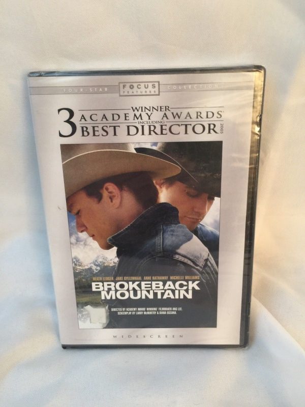 Brokeback Mountain DVD SEALED Ledger Gyllenhaal Hataway Williams