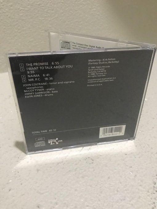 John Coltrane - The European Tour CD MINT QUARTET Tyner Garrison Jones Naima 1980 - Image 4