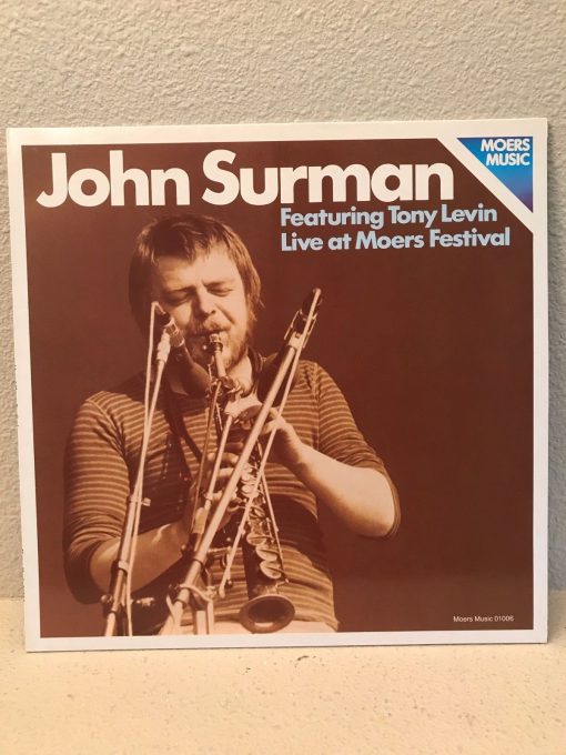 John Surman Featuring Tony Levin Live at Moers Festival LP NM German Press Jazz
