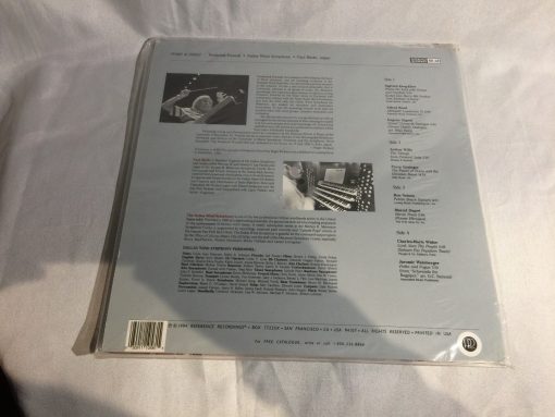 Fennell, Riedo, DWS - Pomp & Pipes! 2 LP SEALED Audiophile Reference RR-58 1994 LtdEd - Image 2