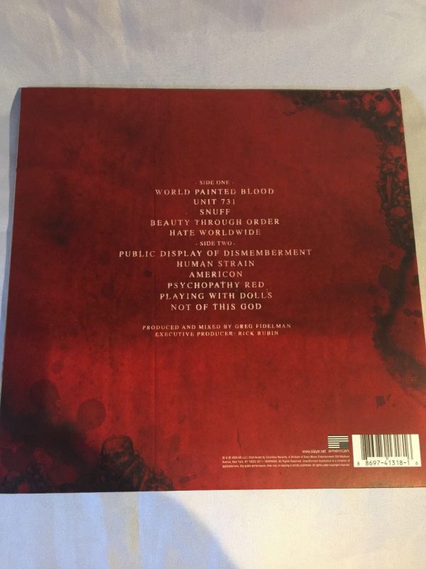 SLAYER World Painted Blood LP NM Gatefold Original Press 2009 Def Rubin - Image 3