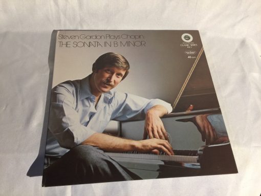 Steven Gordon Plays Chopin: Sonata In B Minor LP UNPLAYED Reference RR-5 45 rpm