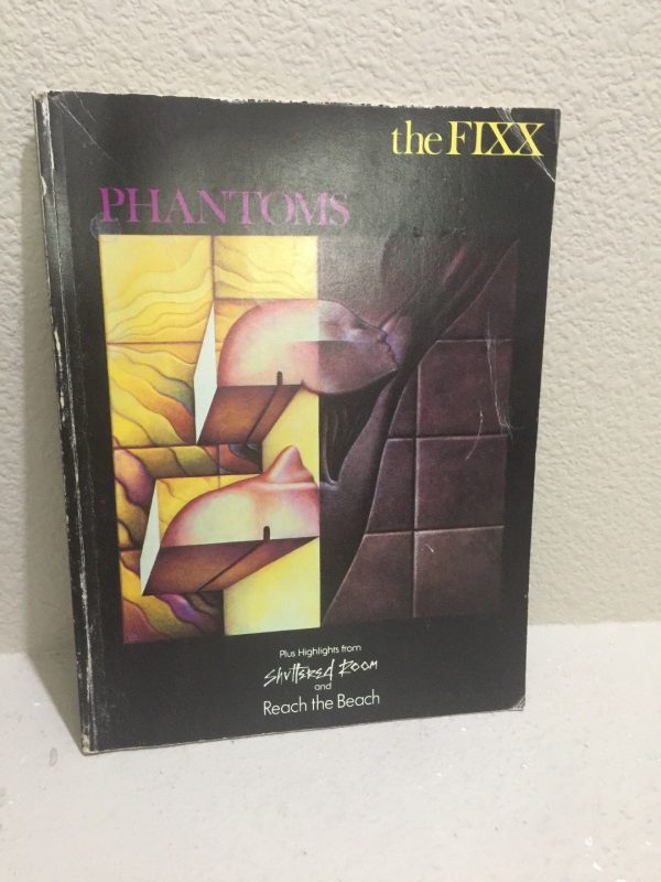 The Fixx - Phantoms 1984 Songbook RARE Original Press + Red Skies One Thing Lead - Image 3