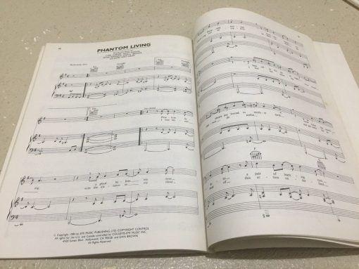 The Fixx - Phantoms 1984 Songbook RARE Original Press + Red Skies One Thing Lead - Image 4