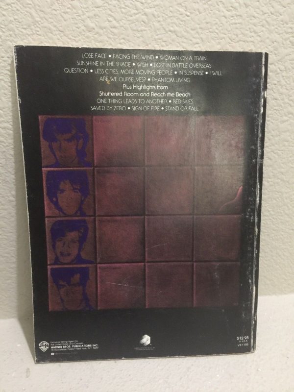 The Fixx - Phantoms 1984 Songbook RARE Original Press + Red Skies One Thing Lead