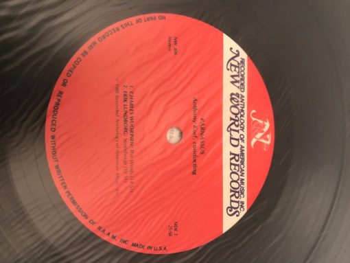 Parnassus LP NM UNPLAYED 1980 New World Records Wolpe Wuorinen Lundborg Olan - Image 8