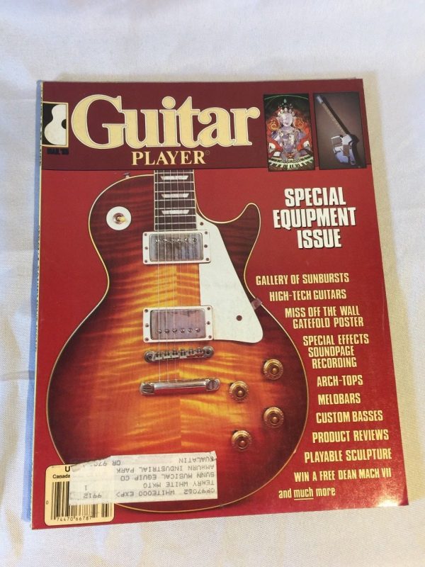Guitar Player Magazine 1985 Vintage SUNN Musical Special Equipment Issue