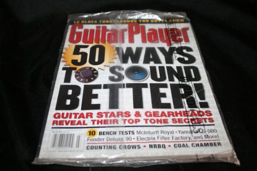 Guitar Player March 2000 SEALED TONE ISSUE Stern Steve Howe NRBQ Counting Crows