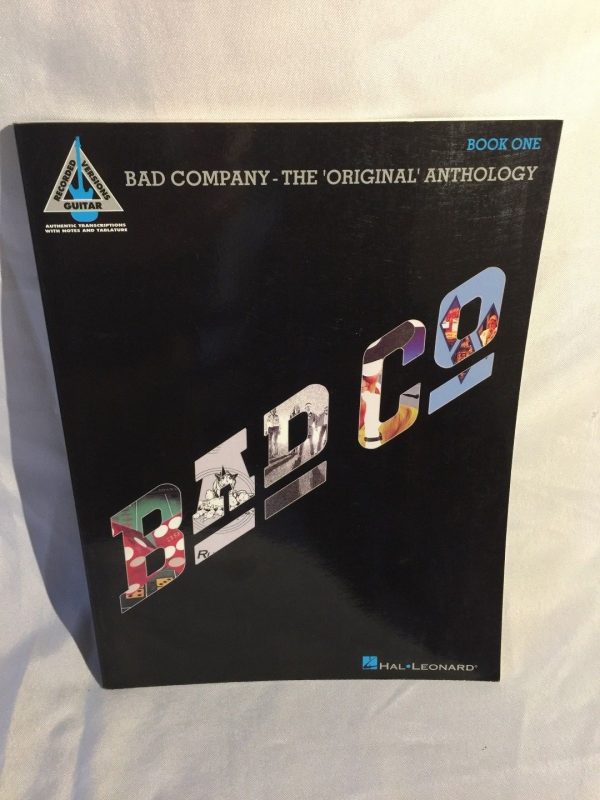 Guitar Tablature Book Bad Company Anthology Greatest Hits Book One Hard to Find