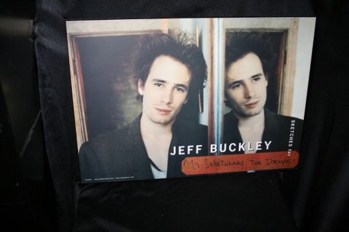 JEFF BUCKLEY Sketches My Sweetheart - Framed Wall Pic Concert Handbill Poster