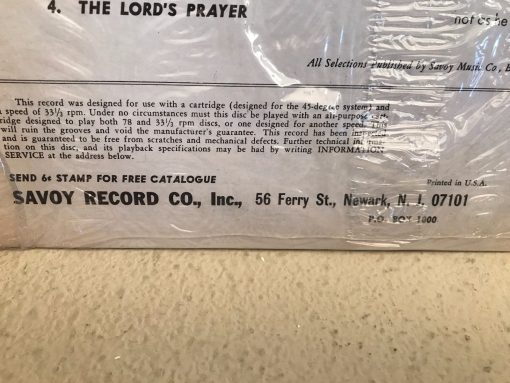 James Cleveland and the Cleveland Singers LP Savoy MG-14188 Funk Soul Gospel '67 - Image 7