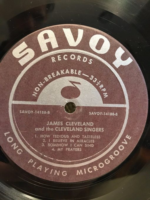 James Cleveland and the Cleveland Singers LP Savoy MG-14188 Funk Soul Gospel '67 - Image 9