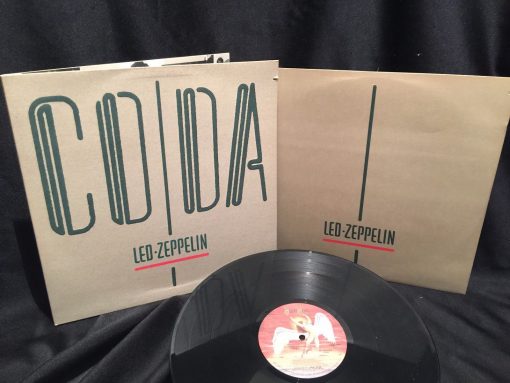 LED ZEPPELIN Coda LP EX 1982 Original Press Textured Gatefold TIME CAPSULE cond - Image 5
