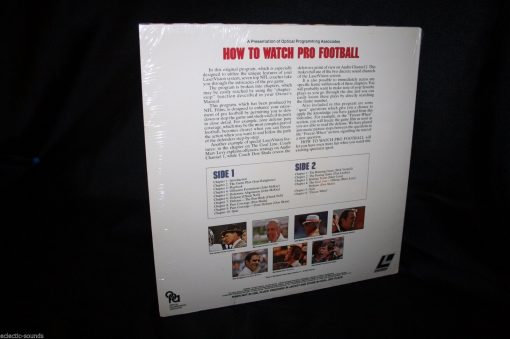 LaserDisc NEW How To Watch Pro FOOTBALL & Golden Decade College 70-79 NFL SPORTS Laser Disc - Image 4